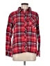 Eddie Bauer 100% Cotton Plaid Red Long Sleeve Button-Down Shirt Size M - photo 1