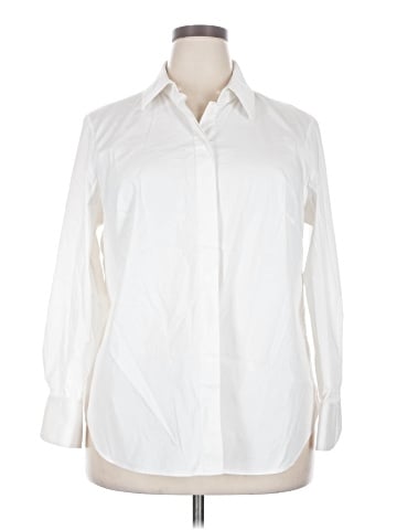 Lafayette 148 New York Long Sleeve Blouse (view 1)