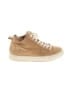 J/Slides 100% Leather Tan Sneakers Size 7 1/2 - photo 1