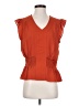 Tommy Hilfiger Orange Sleeveless Blouse Size S - photo 1