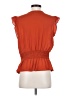 Tommy Hilfiger Orange Sleeveless Blouse Size S - photo 2
