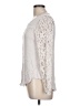 Rebecca Taylor 100% Viscose Ivory Long Sleeve Blouse Size 10 - photo 5