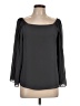 Naked Zebra 100% Polyester Black Long Sleeve Blouse Size L - photo 1