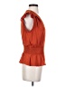 Tommy Hilfiger Orange Sleeveless Blouse Size S - photo 4