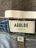 AGOLDE 100% Cotton Hearts Blue Jeans Size 30 waist - photo 7