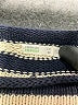 Crewcuts 100% Cotton Stripes Yellow Turtleneck Sweater Size 10 - photo 3