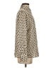 Maison d' Amelie Polka Dots Tan Long Sleeve Blouse Size S - photo 4