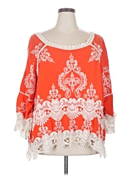 Democracy 3/4 Sleeve Blouse (view 1)