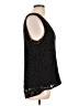 Unbranded 100% Cotton Black Tank Top Size L (estimated) - photo 4