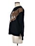 BeachLunchLounge Animal Print Black Pullover Sweater Size M - photo 5