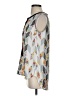 CAbi 100% Polyester Gray Sleeveless Blouse Size XS - photo 5