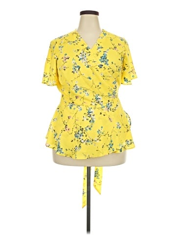 Ann Taylor LOFT Short Sleeve Blouse (view 1)