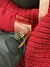 Calvin Klein 100% Polyester Argyle Red Jacket Size S - photo 8