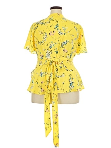 Ann Taylor LOFT Short Sleeve Blouse (view 2)