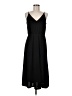 H&M 100% Polyester Solid Black Casual Dress Size M - photo 1