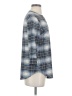 Ofeefan Plaid Blue 3/4 Sleeve Blouse Size S - photo 4