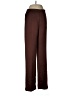 MNG 100% Polyester Solid Brown Casual Pants Size M - photo 1