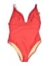 J.Crew Color Block Orange One Piece Swimsuit Size 14 - photo 1