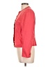 Carlisle 100% Silk Solid Orange Red 3/4 Sleeve Silk Top Size 10 - photo 5