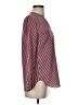 CAbi 100% Polyester Stripes Burgundy Long Sleeve Blouse Size XS - photo 4