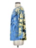 Bob Mackie Blue 3/4 Sleeve Blouse Size S - photo 5