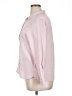 Nine West 100% Cotton Checkered-gingham Pink Long Sleeve Button-Down Shirt Size XL - photo 5
