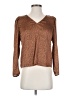 Banana Republic 100% Polyester Brown Long Sleeve Blouse Size S (petite) - photo 1