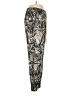 Wayne Print Silver Casual Pants Size 8 - photo 4