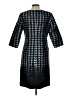 Per Se By Carlisle Houndstooth Black Cocktail Dress Size 10 - photo 2