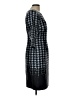 Per Se By Carlisle Houndstooth Black Cocktail Dress Size 10 - photo 4