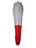 Ganni 100% Cotton Color Block Gray Purple Track Pants One size - photo 4