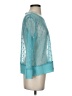 Liv Teal 3/4 Sleeve Top Size S - photo 4
