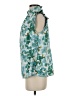 2 Hearts 100% Polyester Teal Sleeveless Blouse Size S - photo 5