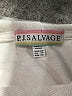 P.J. Salvage Color Block White Sweatshirt Size XS - photo 7