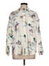 Gap Print Ivory Long Sleeve Button-Down Shirt Size L - photo 1