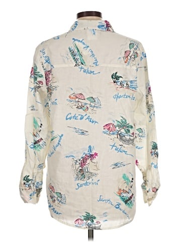 Gap Long Sleeve Button-Down Shirt (view 2)