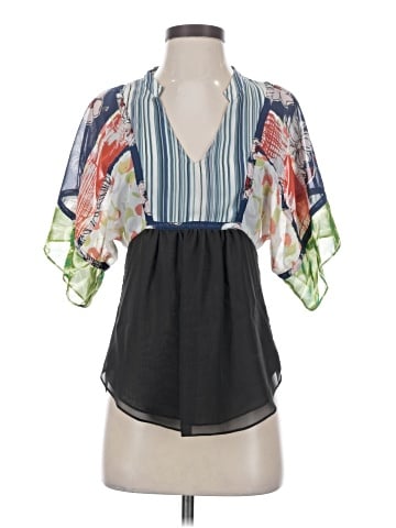 One September Short Sleeve Blouse (view 1)
