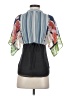 One September 100% Polyester Black Short Sleeve Blouse Size 0 - photo 2
