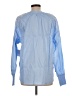 Ellen Tracy 100% Cotton Blue Long Sleeve Blouse Size L - photo 2