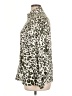Weekends by Chico's Animal Print Ivory Long Sleeve Blouse Size XL (3) - photo 5