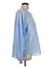 Ellen Tracy 100% Cotton Blue Long Sleeve Blouse Size L - photo 4