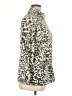 Weekends by Chico's Animal Print Ivory Long Sleeve Blouse Size XL (3) - photo 4