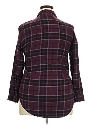 H&M 3/4 Sleeve Button-Down Shirt (view 2)