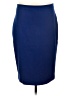Express Solid Blue Formal Skirt Size 12 - photo 1
