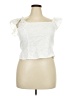 Sofia Jeans by Sofia Vergara 100% Cotton White Sleeveless Blouse Size XXL - photo 1