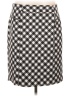 MICHAEL Michael Kors Houndstooth Black Casual Skirt Size 12 - photo 1