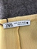 Zara Solid Gold Casual Pants Size S - photo 7