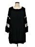 Old Navy 100% Rayon Black 3/4 Sleeve Blouse Size L - photo 1