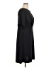 Ann Taylor Solid Black Casual Dress Size 16 (tall) - photo 4
