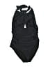 B2Prity Solid Black One Piece Swimsuit Size M - photo 1